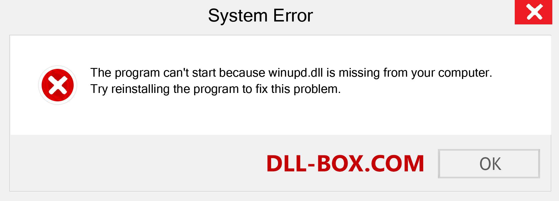  winupd.dll file is missing?. Download for Windows 7, 8, 10 - Fix  winupd dll Missing Error on Windows, photos, images